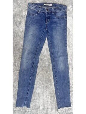 J Brand Jeans Womens 25 Mid Wash Skinny Stretch Denim USA